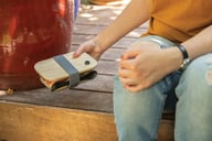 Miniatyrbilde 8 av Gjennomsiktig XD Collection Lunsjboks i Glass med Bambuslokk