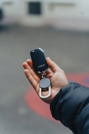 Miniatyrbilde 7 av Svart XD Collection Keyfinder Dual Keyfinder Nøkkelring med Global Lokalisering