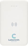 Miniatyrbilde 7 av Hvit XD Collection 5000 mAh RCS Resirkulert Plast 5 W Trådløs Powerbank