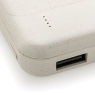 Miniatyrbilde 4 av Hvit XD Collection 8000 mAh RCS Resirkulert Plast 5 W Trådløs Powerbank