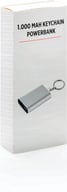 Miniatyrbilde 5 av Sølvfarget XD Collection 1.000 mAh Nøkkelring Powerbank