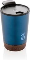 Miniatyrbilde 7 av Blå XD Collection 300 ml GRS Resirkulert Stål og PP Termokopp med Kork