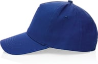 Miniatyrbilde 2 av Blå XD Collection Impact 190 g/m2 Resirkulert Bomull 5-panels Caps