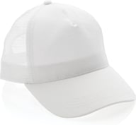 Miniatyrbilde 6 av Hvit XD Collection Impact AWARE 190 g/m2 Resirkulert Bomull 5-Panels Trucker Caps