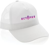 Miniatyrbilde 7 av Hvit XD Collection Impact AWARE 190 g/m2 Resirkulert Bomull 5-Panels Trucker Caps