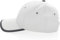 Miniatyrbilde 3 av Hvit XD Collection Impact AWARE 280 g/m2 Resirkulert Bomull Kontrast 6-Panels Caps