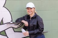 Miniatyrbilde 10 av Hvit XD Collection Impact AWARE 280 g/m2 Resirkulert Bomull Kontrast 6-Panels Caps