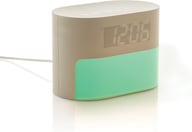 Miniatyrbilde 1 av Beige XD Collection LumaRise Rplast Vekkerklokke med White Noise