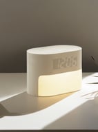 Miniatyrbilde 10 av Beige XD Collection LumaRise Rplast Vekkerklokke med White Noise