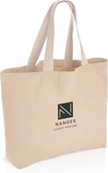 Miniatyrbilde 2 av Brun XD Collection Impact Aware 240 g/m2 Ufarget Resirkulert Bomullscanvas 27L Shoppingbag