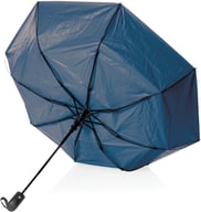 Miniatyrbilde 2 av Blå XD Collection Impact AWARE RPET 190T 21" Tofarget Mini Automatisk Sammenleggbar Paraply