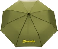 Miniatyrbilde 4 av Grønn XD Collection Impact AWARE RPET 190T Bambus 20,5" Mini Sammenleggbar Paraply