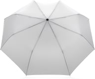 Miniatyrbilde 1 av Hvit XD Collection Impact AWARE RPET 190T 21" Mini Automatisk Sammenleggbar Paraply