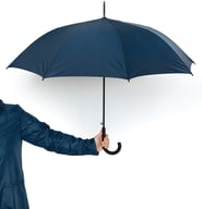 Miniatyrbilde 5 av Marinblå XD Collection Impact AWARE RPET 190T 23" Automatisk Paraply