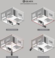 Miniatyrbilde 4 av Svart GearX RCS Resirkulert Aluminium 30 Meter Lasermåler