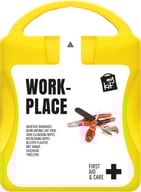 Miniatyrbilde 2 av Gjennomsiktig gul MyKit Førstehjelpssett Jobb