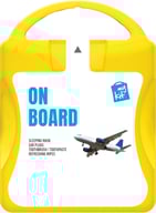 Miniatyrbilde 2 av Gjennomsiktig gul MyKit Førstehjelpssett Reise Om Bord