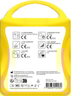 Miniatyrbilde 1 av Gjennomsiktig gul MyKit Førstehjepssett Bitt og Stikk