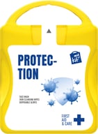 Miniatyrbilde 2 av Gjennomsiktig gul MyKit Smittevernsett