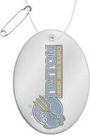 Miniatyrbilde 2 av Hvit RFX Oval Mykrefleks