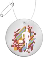 Miniatyrbilde 2 av Hvit RFX Rund Medium Mykrefleks