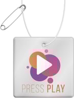 Miniatyrbilde 2 av Hvit RFX Firkantet Mykrefleks