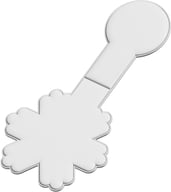 Miniatyrbilde 1 av Hvit RFX Snøflak Magnetrefleks