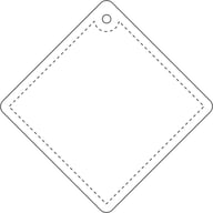 Miniatyrbilde 2 av Hvit RFX Diamant Liten Mykrefleks