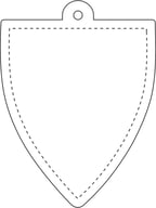 Miniatyrbilde 2 av Hvit RFX Våpenskjold TPU Mykrefleks