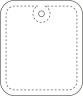 Miniatyrbilde 2 av Hvit RFX Rektangulær XXL Mykrefleks