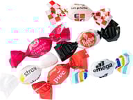 Miniatyrbilde 1 av Bringebær/lakrisdrops Drops / Sukkertøy