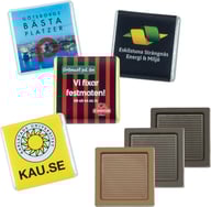 Miniatyrbilde 1 av 30,5% Kakao Sjokoladekvadrat 5g