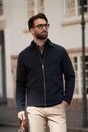 Miniatyrbilde 3 av Dark Navy Nimbus Detroit RPET Unisex Jakke