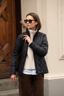 Miniatyrbilde 1 av Midnight Blue Nimbus Henderson Diamantkvilt Jakke