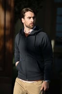 Miniatyrbilde 1 av Black Nimbus Lenox Fleece og Bomull Hettejakke