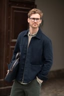 Miniatyrbilde 1 av Dark Navy Nimbus Sonoma Bomull Unisex Overshirt Jakke