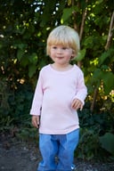 Miniatyrbilde 1 av Hvit Neutral Langermet T-skjorte Baby