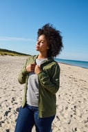 Miniatyrbilde 3 av Bordeaux Neutral New Jersey Hettejakke