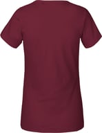 Miniatyrbilde 1 av Bordeaux Neutral Interlock T-skjorte Dame