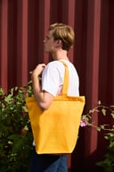 Miniatyrbilde 1 av Bordeaux Neutral Panama Tote Bag w. Zip