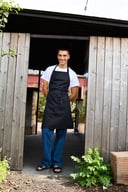 Miniatyrbilde 1 av Hvit Neutral Forkle