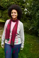 Miniatyrbilde 1 av Bordeaux Neutral Skjerf