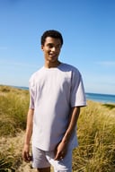 Miniatyrbilde 1 av Brun Neutral Tiger Cotton Tiger Cotton Oversized T-shirt