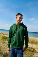 Miniatyrbilde 1 av Bordeaux Neutral Tiger Cotton Unisex Tiger Cotton Hoodie w. Zip