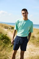 Miniatyrbilde 1 av Brun Neutral Tiger Cotton Tiger Cotton Sweatshorts