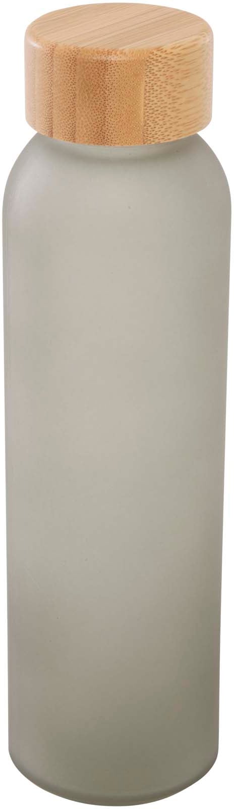 Hovedproduktbilde for Grå Lume 500 ml Bambus og Frostet Glass    Drikkeflaske
