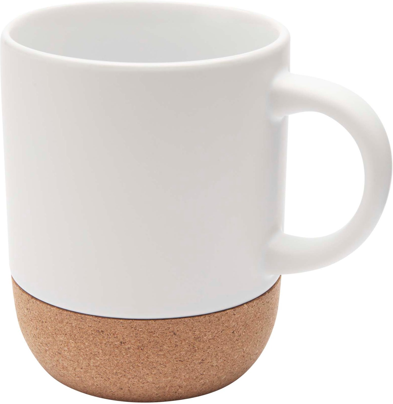 Hovedproduktbilde for Hvit Billie Kork Sublimasjon 300 ml Keramisk Kopp