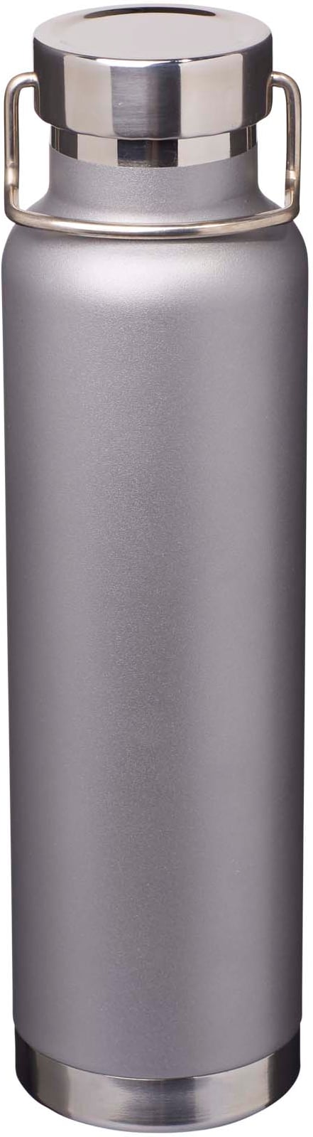 Hovedproduktbilde for Grå Thor 650 ml Resirkulert Stål og Kobber Vakuumisolert  Termoflaske