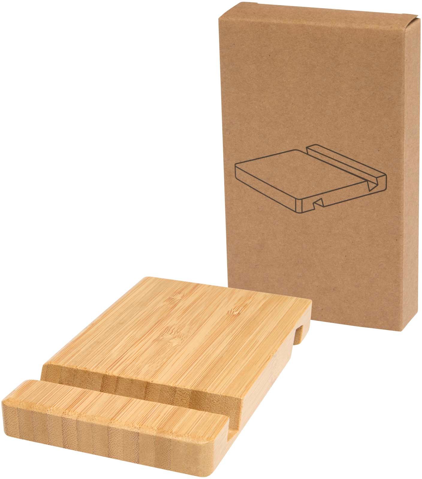 Hovedproduktbilde for Tre Bubup Bambus 2-vinklet Stativ for Nettbrett og Telefon