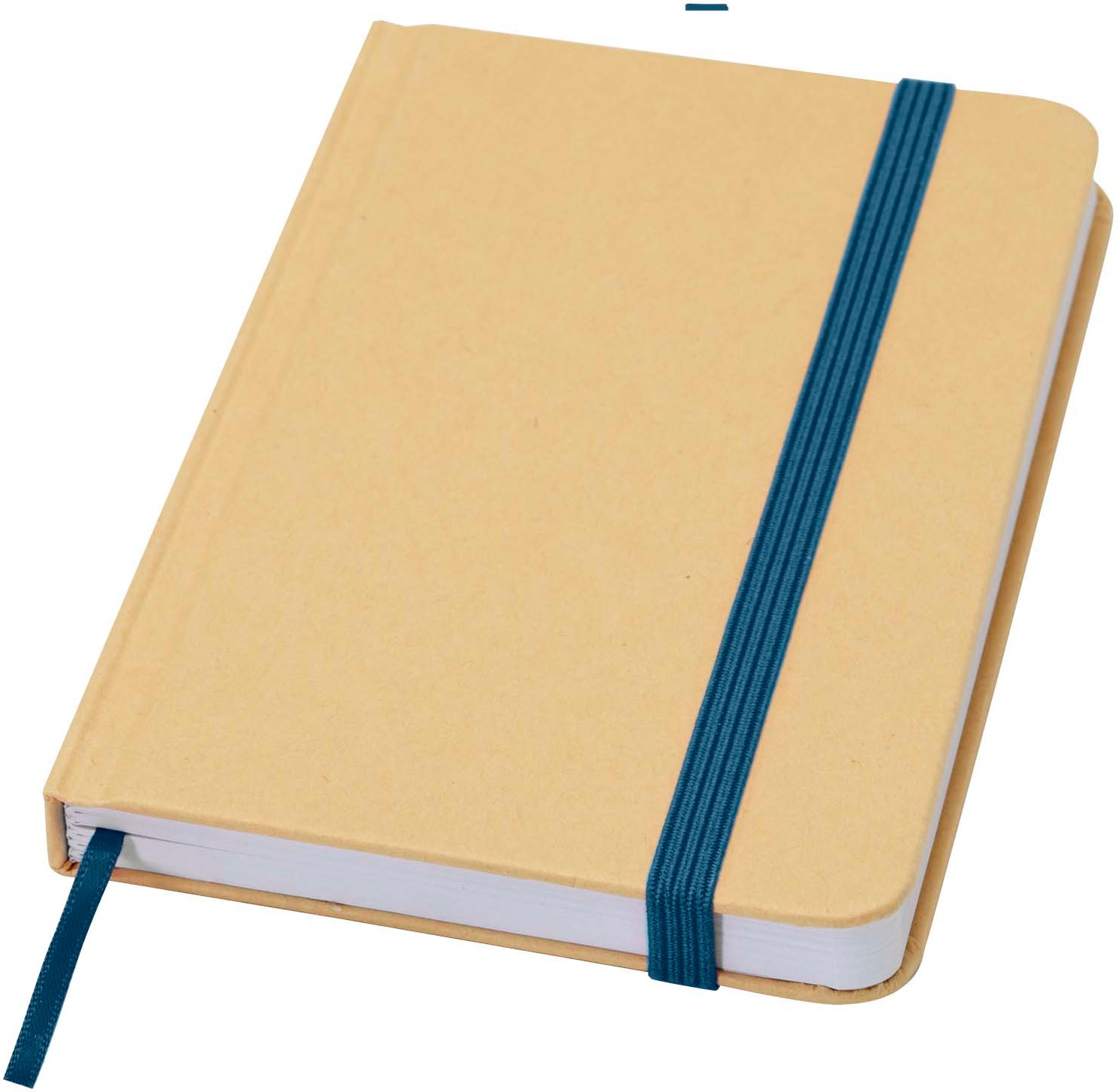 Hovedproduktbilde for Havblå Reed A6 Resirkulert Notatbok med Hardt Omslag og Blanke sider